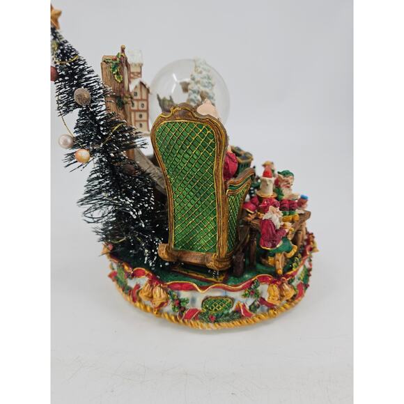 Grandeur Noel Musical Waterglobe Collectors Edition 2002 #15571 NOT WORKING READ - Picture 9 of 16